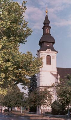 A német templom tornya
